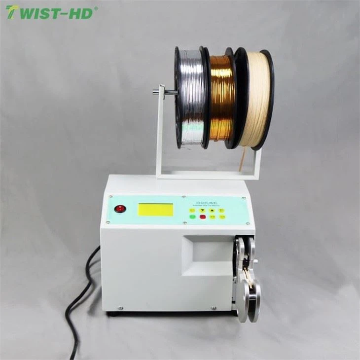 Multi-function Twist Tie Machine For Packing Cables